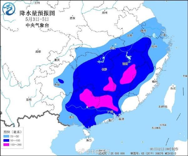 气候特点广西、广东、福建等地降水较强