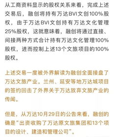 王健林继续出售境外资产，战略调整与市场分析