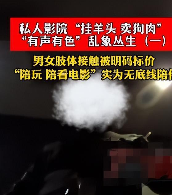 私人影院中的肢体接触与明码标价